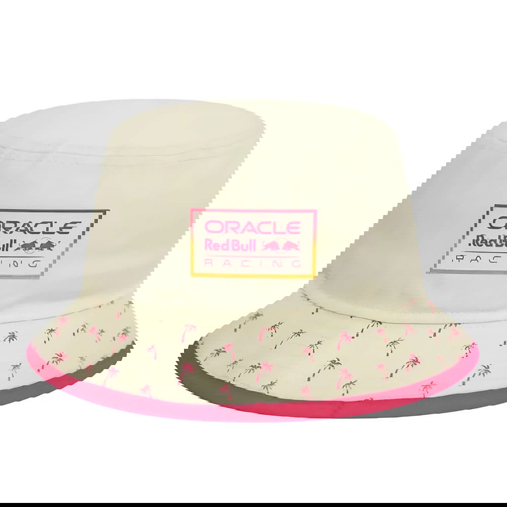 2024 Red Bull Racing Miami Race Special Off White Bucket Hat