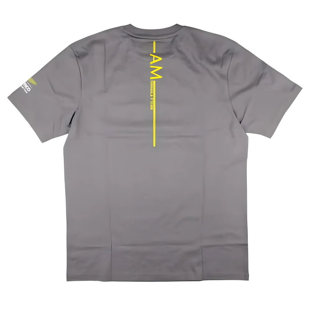 2024 Aston Martin Lifestyle Tonal Car Graphic T-Shirt (Grey)