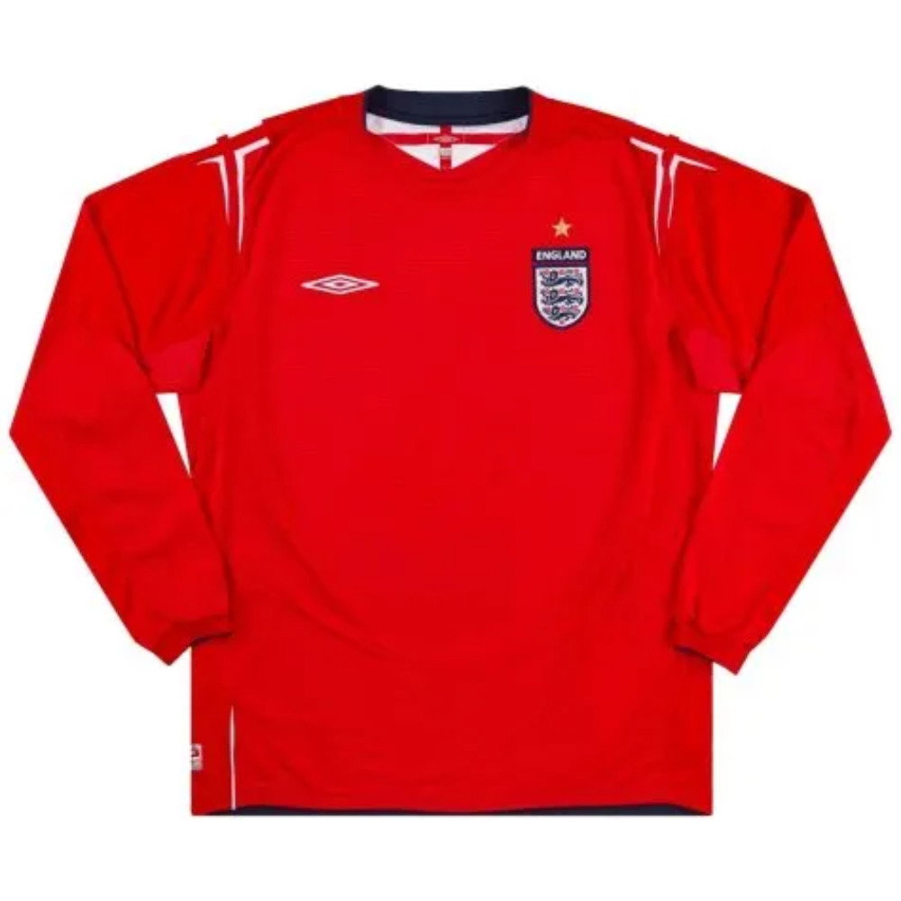 England 2004-06 Away Long Sleeve Shirt (Very Good) (Lampard 11)