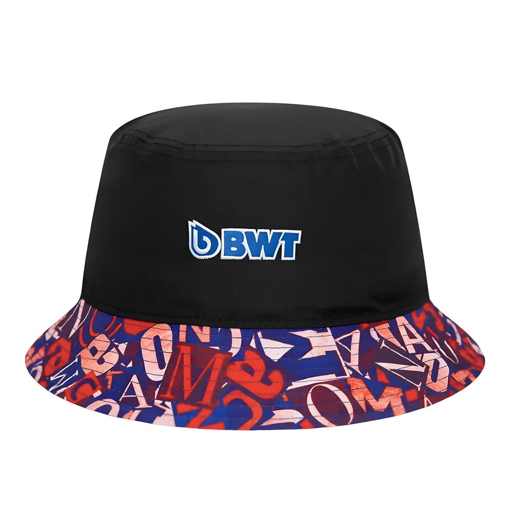 2024 Alpine Racing Monaco Tapered Bucket Hat (Black) - Large