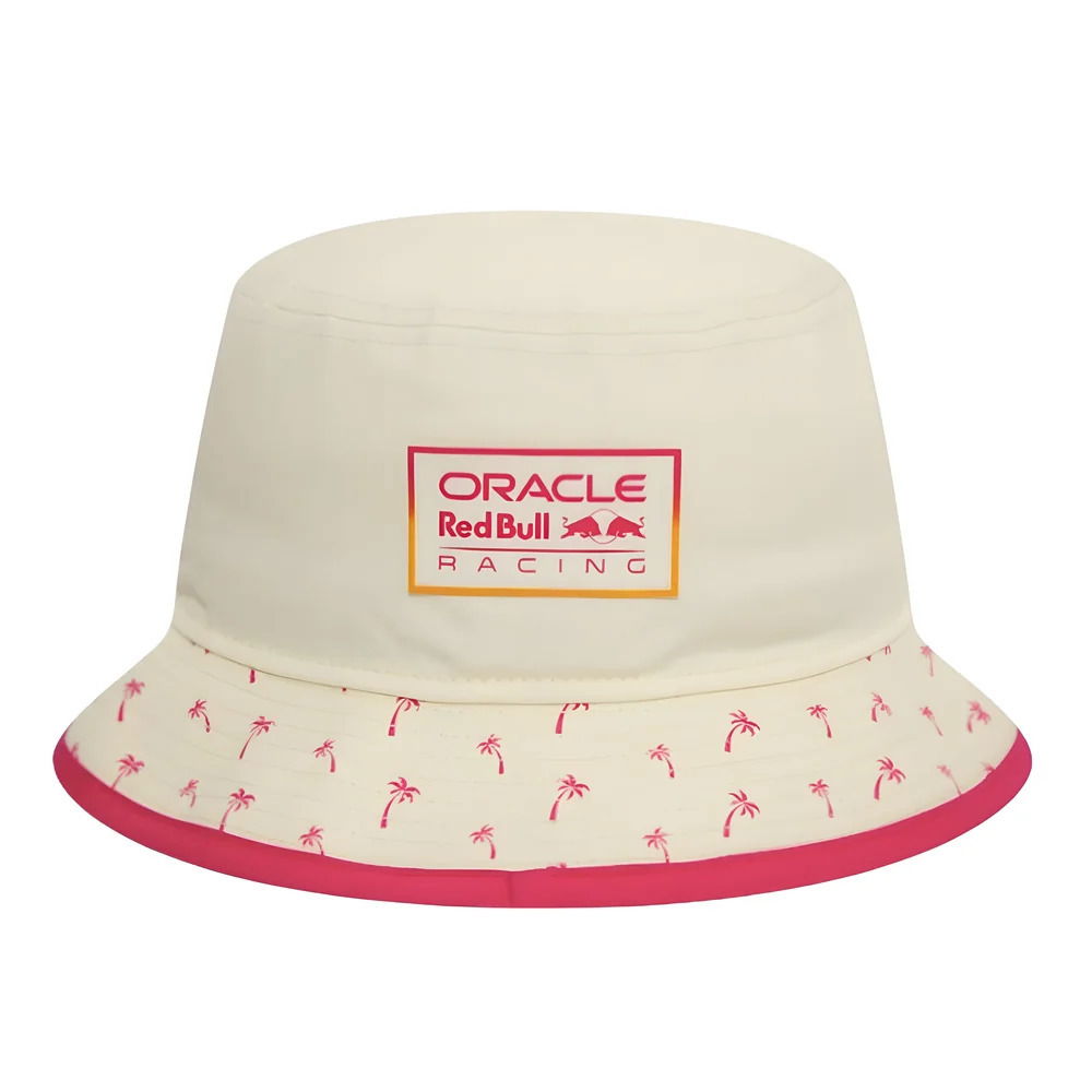 2024 Red Bull Racing Miami Off White Bucket Hat - Large