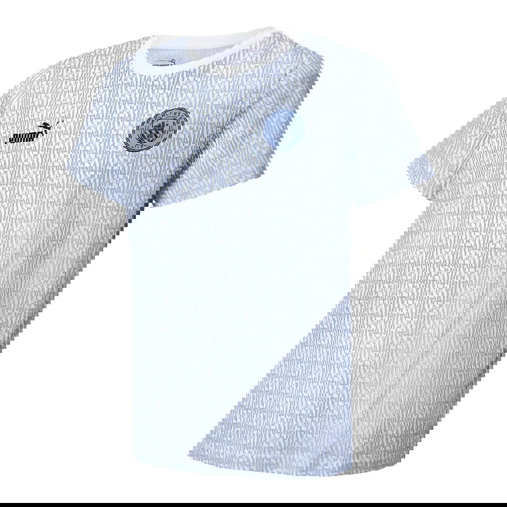 2024-2025 Man City ftblCulture Tee AOP (Light Blue) (Savinho 26)
