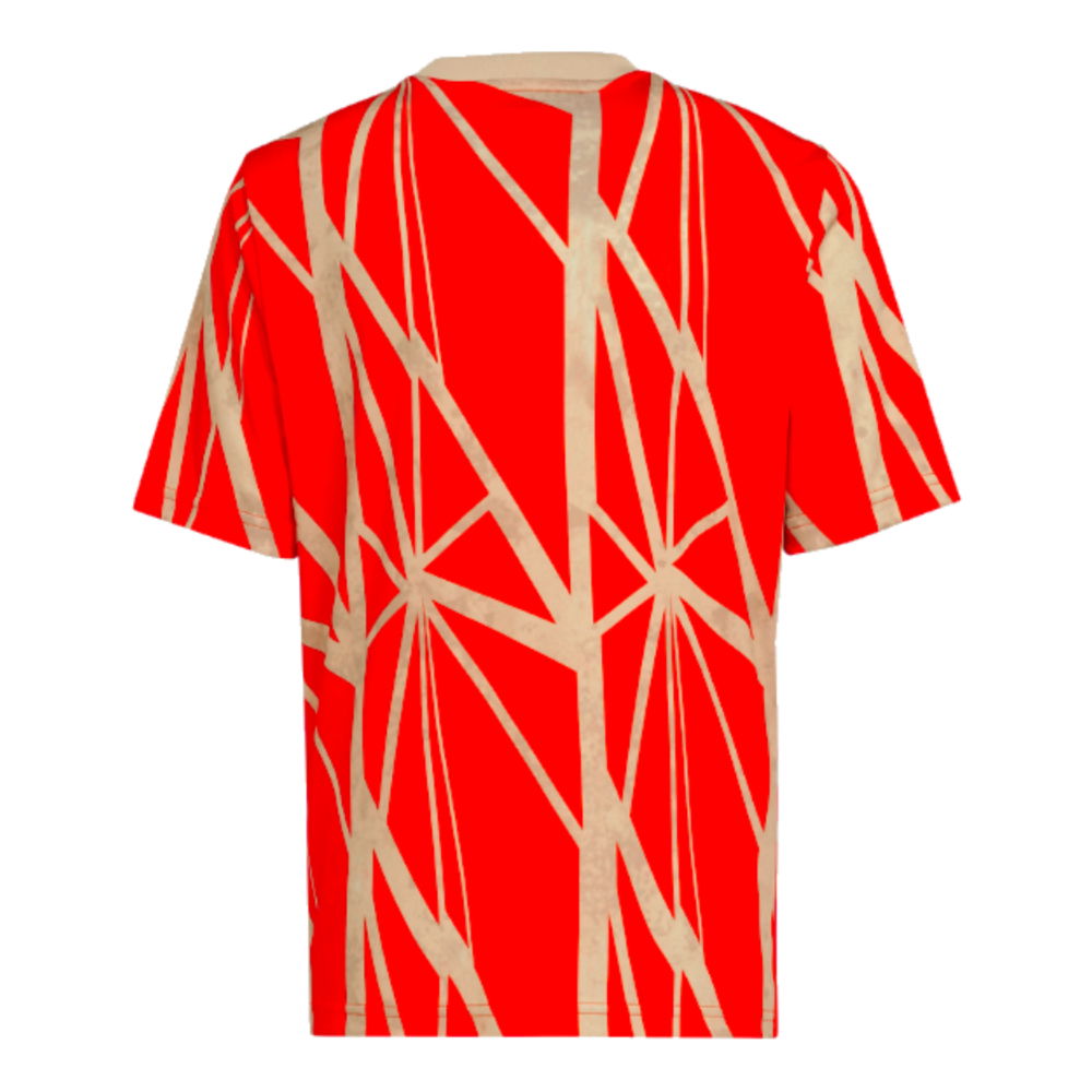 2024-2025 Bayern Munich Pre-Match Shirt (Red) - Kids (Your Name)