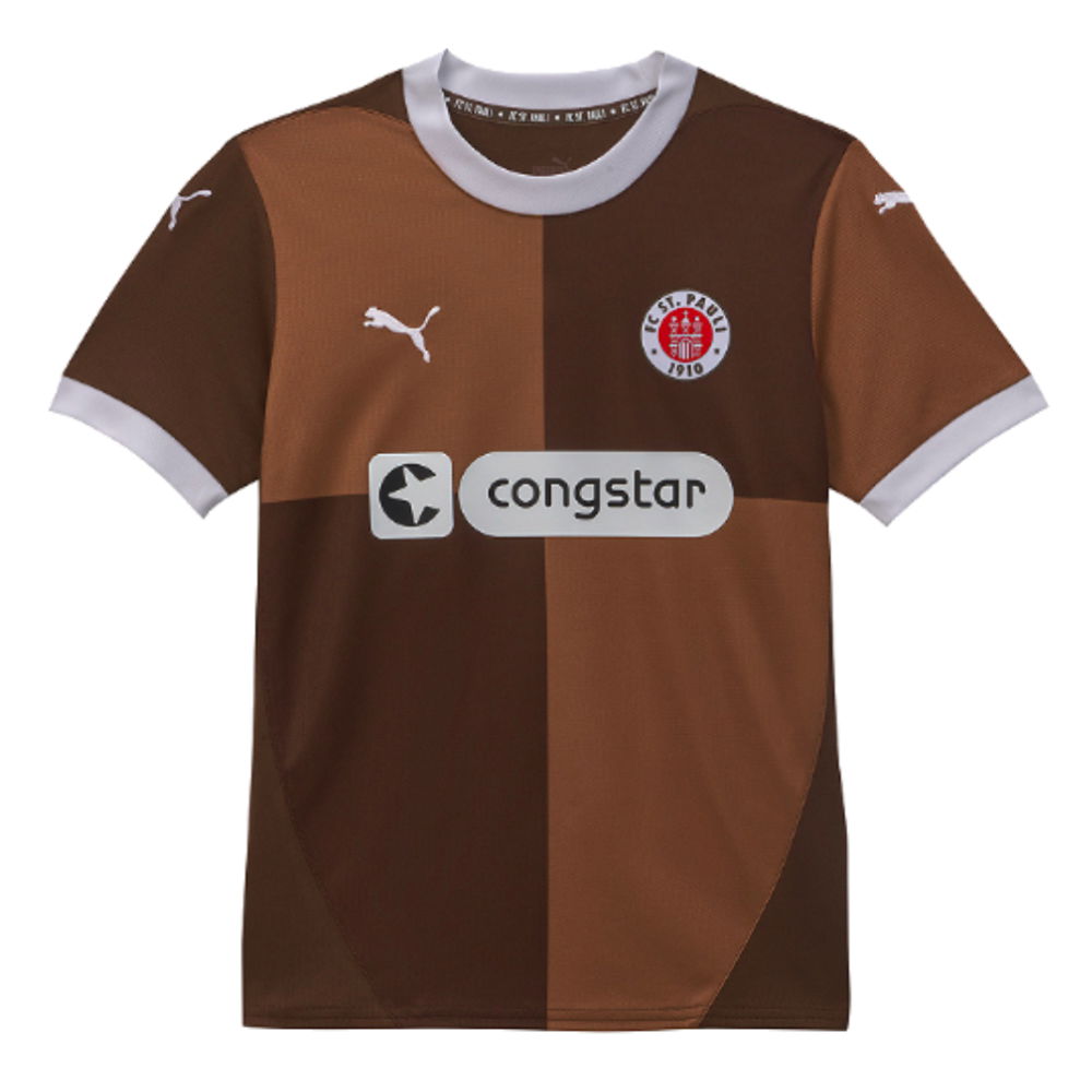 2024-2025 St Pauli Home Shirt (Kids) (Banks 18)