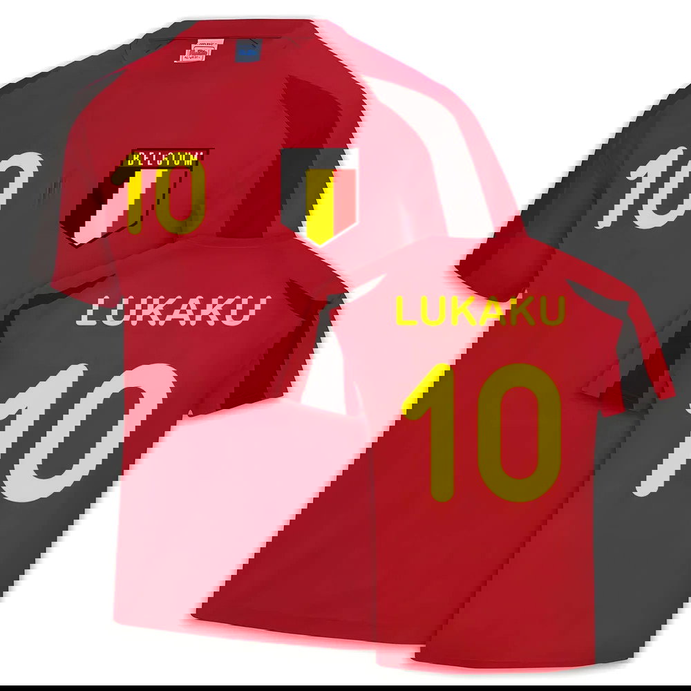 Belgium Sports Training Jersey (Lukaku) - Kids