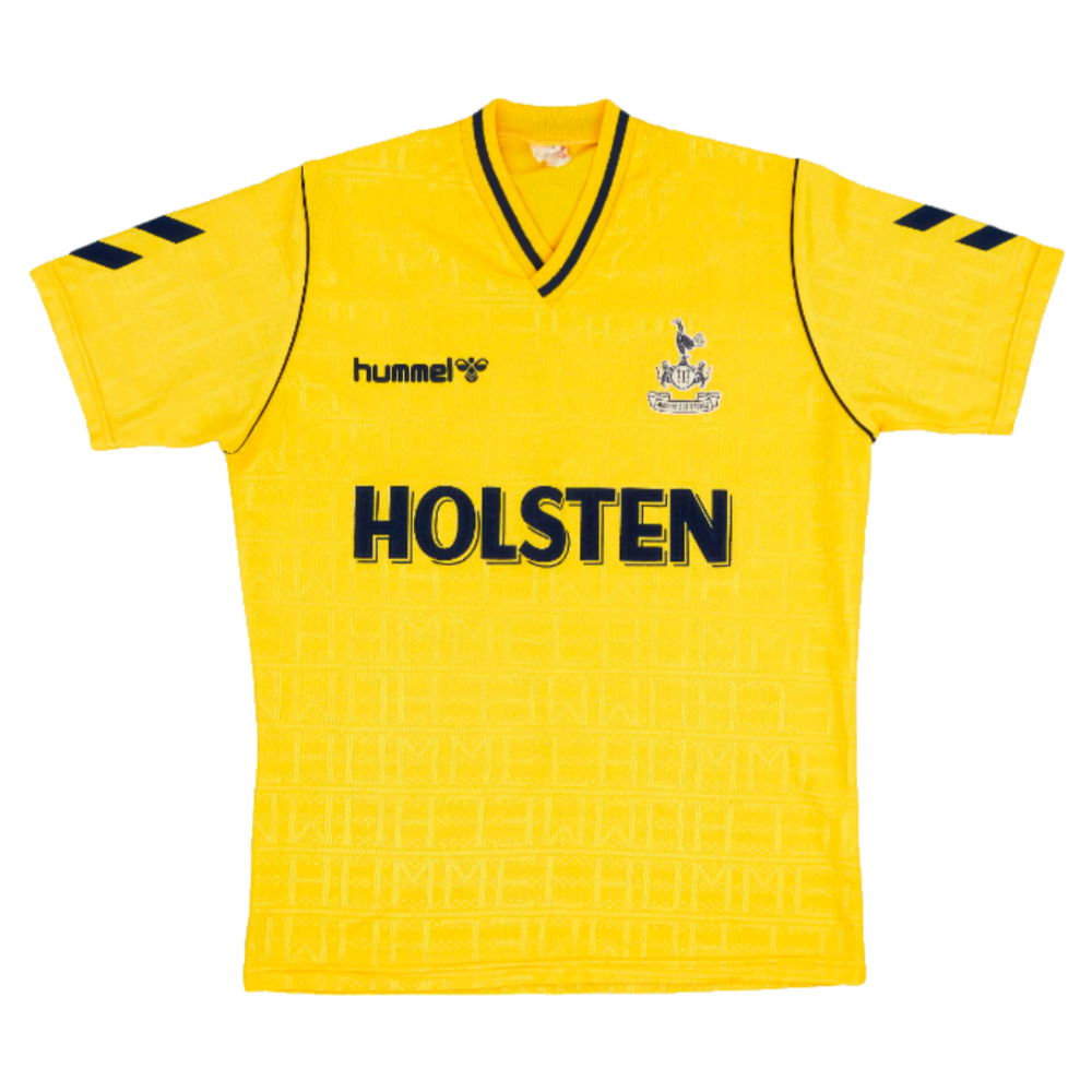 1988 Tottenham Away Hummel Retro Shirt (Waddle 8)