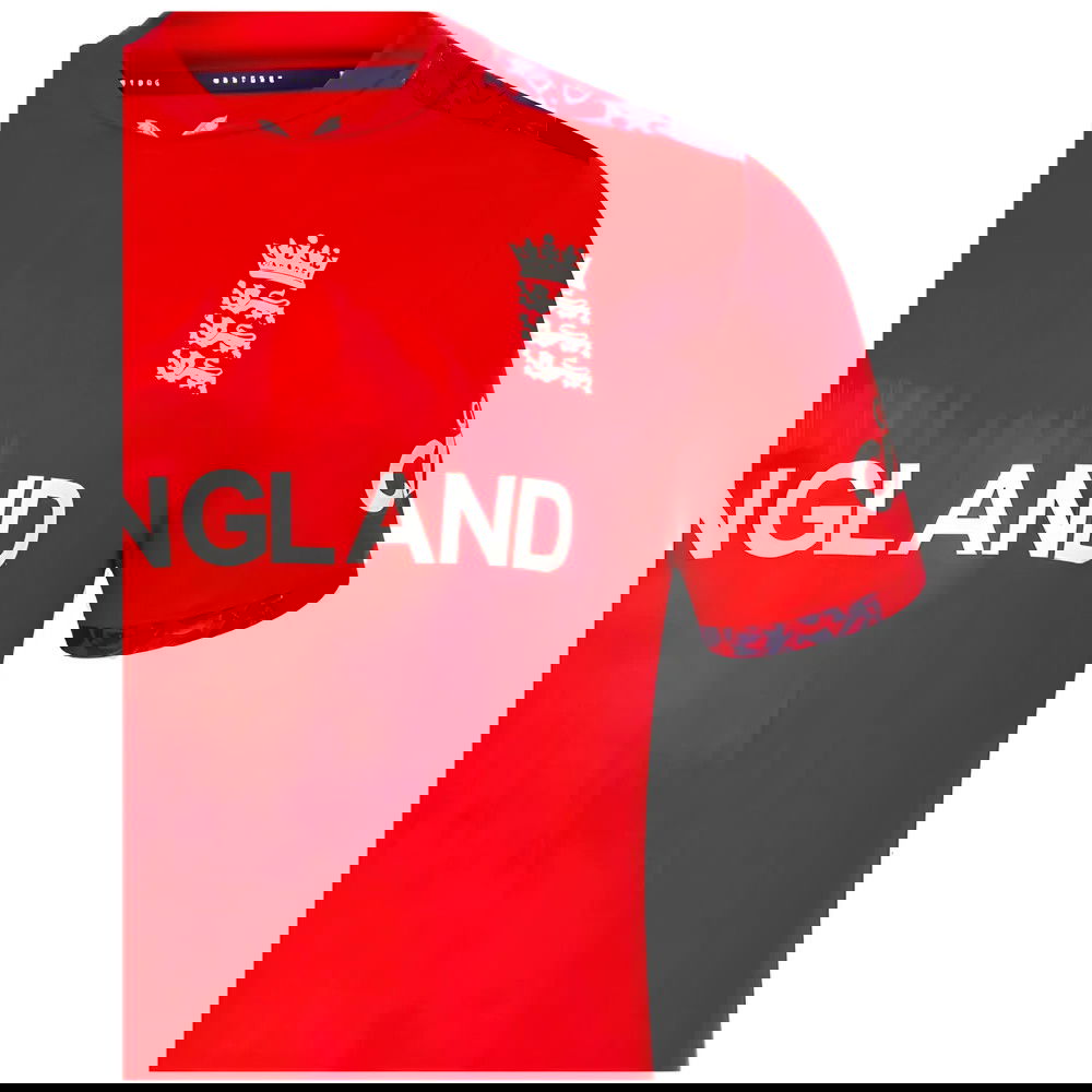 2024 England Cricket T20 Replica S/S T-Shirt - World Cup