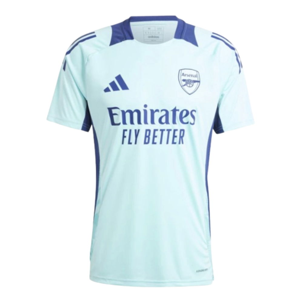 2024-2025 Arsenal Training Jersey (Clear Aqua) (Your Name)