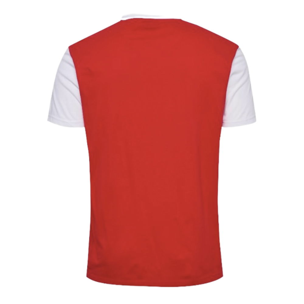 2024-2025 Denmark Fan 24 Block Tee (Red) (Eriksen 10)