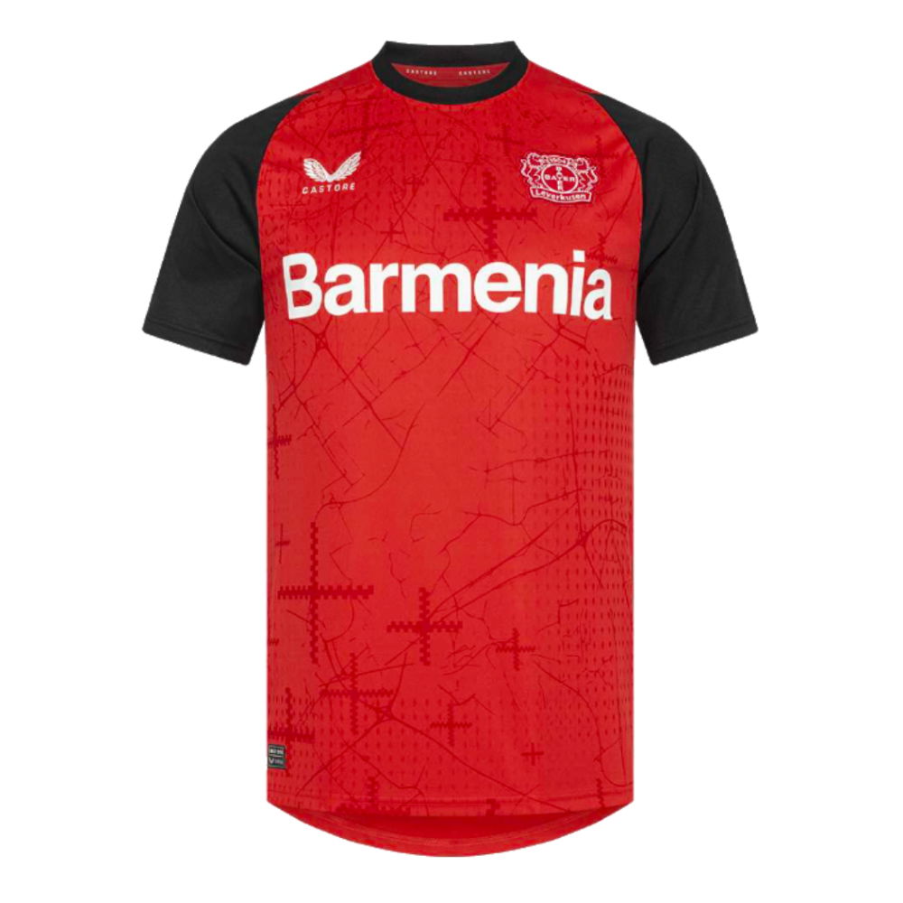 2024-2025 Bayer Leverkusen Home Shirt (Kids) (Grimaldo 20)