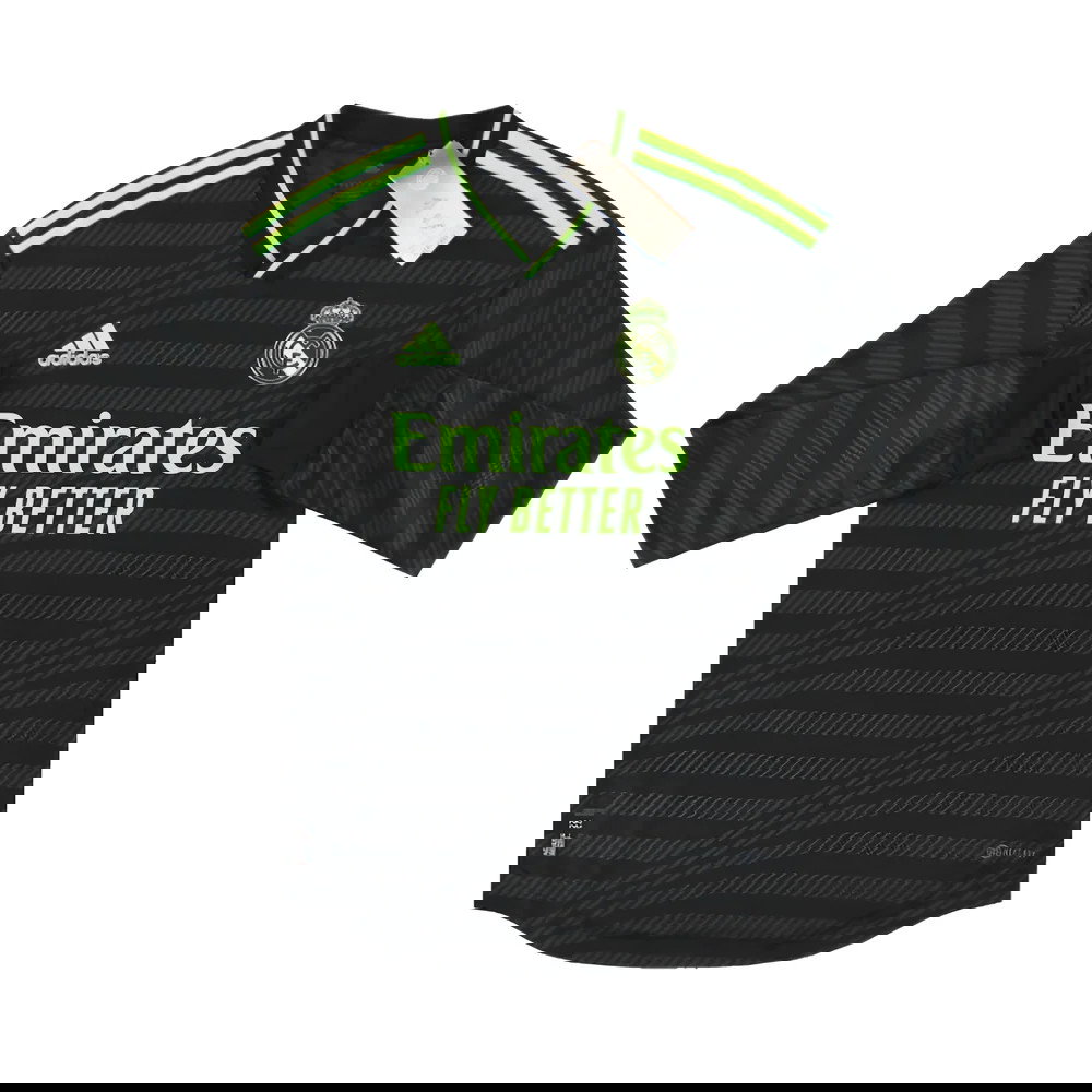 2022-2023 Real Madrid Authentic Long Sleeve Third Shirt