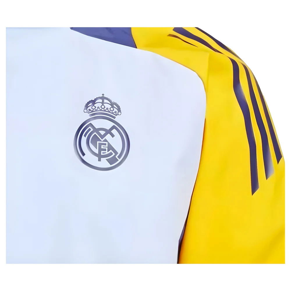 2024-2025 Real Madrid Allweather Jacket (Glow Blue)