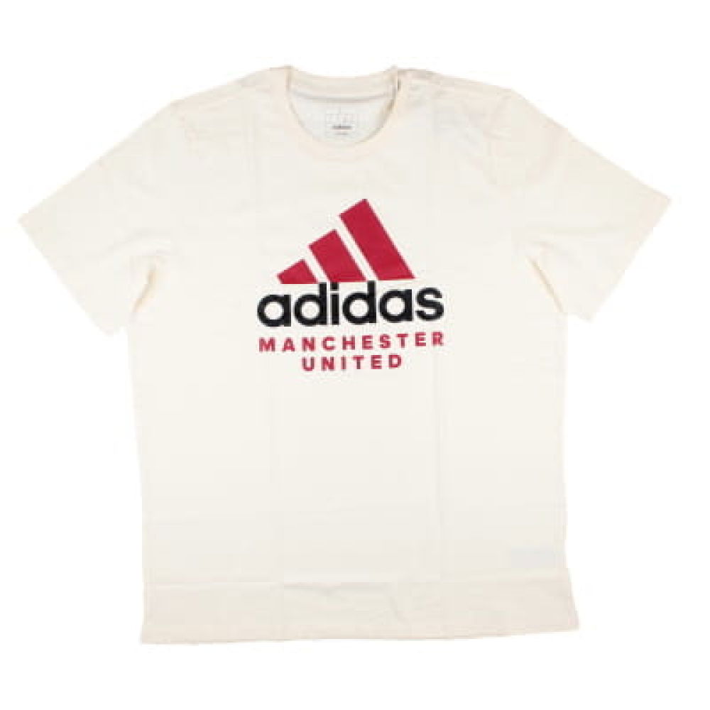 2024-2025 Man Utd SZN Graphic Tee (Cream White) (Your Name)