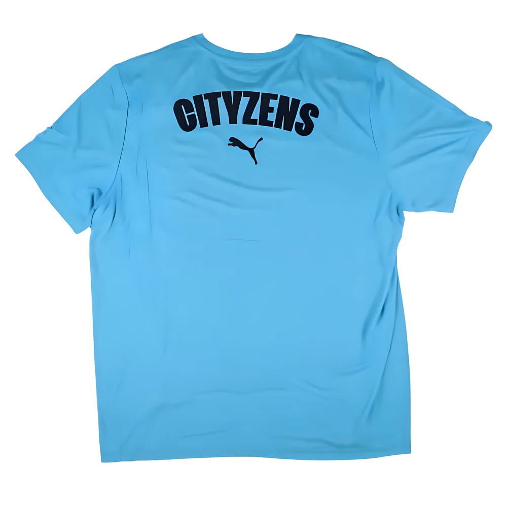2024-2025 Man City Casuals Tee (Magic Blue)