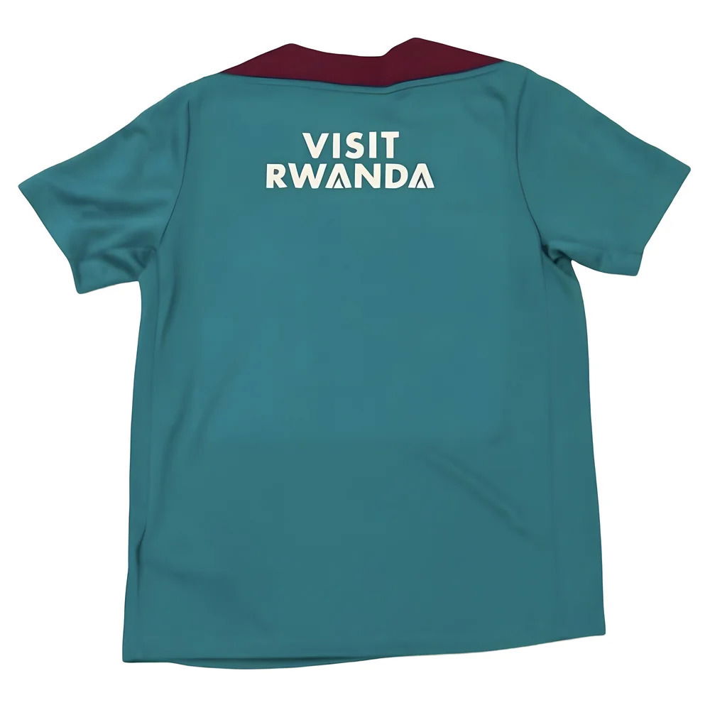2024-2025 PSG Strike Dri-Fit Training Shirt (Teal) - Kids (Ronaldinho 10)
