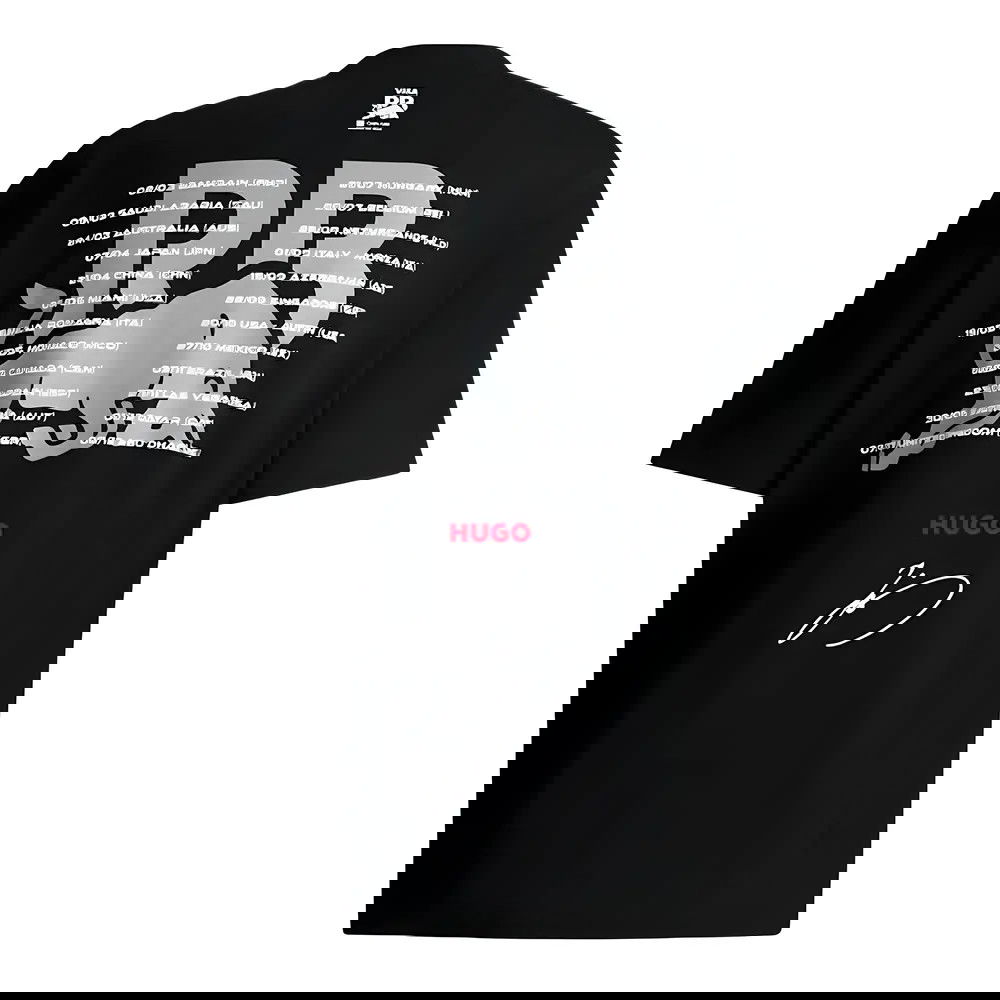 2024 Visa Cash App Yuki Tsunoda Graphic T-Shirt (Black)