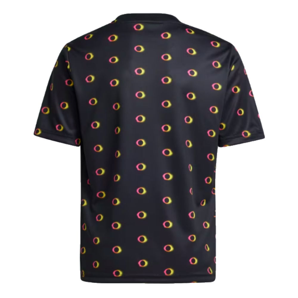 2024-2025 Juventus Pre-Match Shirt (Black) - Kids (Your Name)