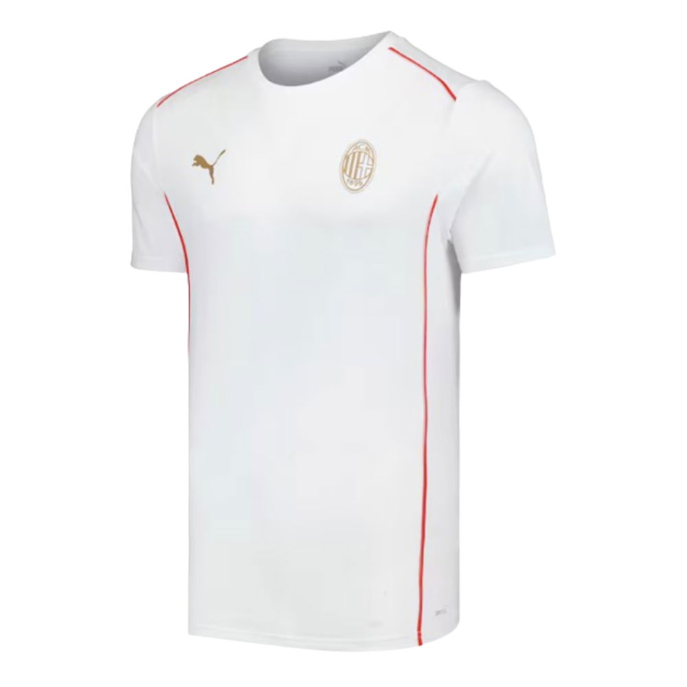 2024-2025 AC Milan Casuals Tee (White) (Your Name)