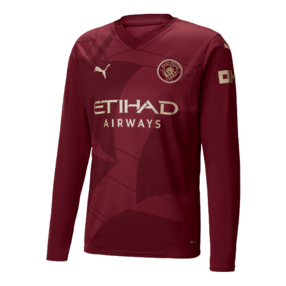 2024-2025 Man City Third Long Sleeve Shirt (Toure Yaya 42)