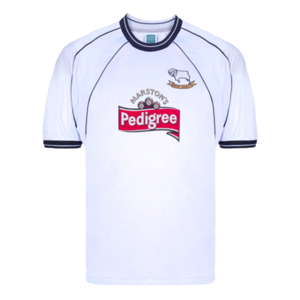 Derby County 2002 Home Retro Shirt (Ravanelli 11)