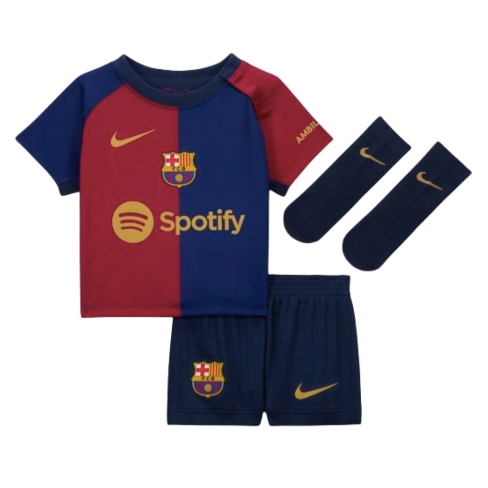 2024-2025 Barcelona Home Baby Kit (Pau Victor 18)