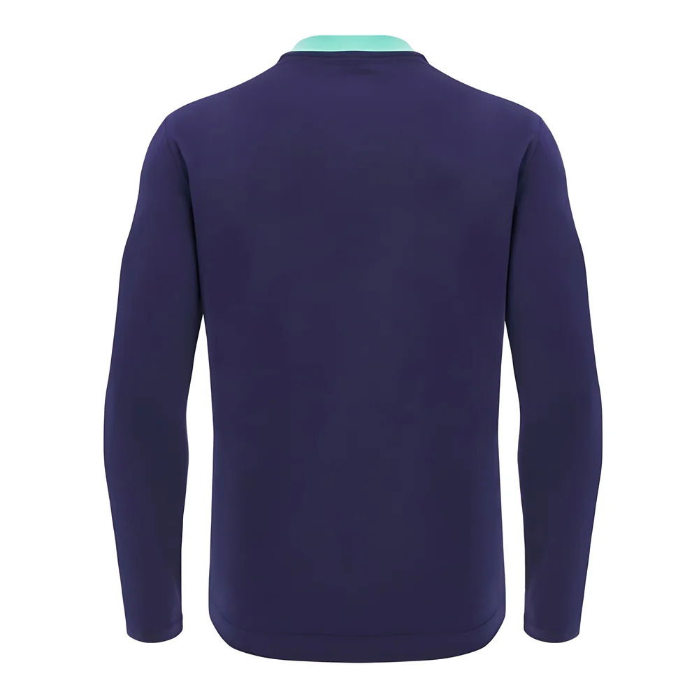 2024-2025 Scotland Rugby Travel LS Cotton Tee (Navy)