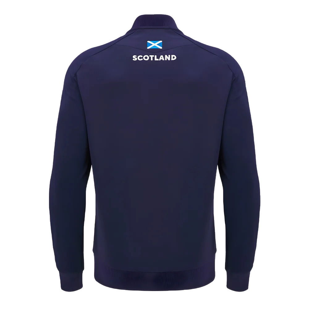 2024-2025 Scotland Rugby Anthem Full Zip Top (Navy)