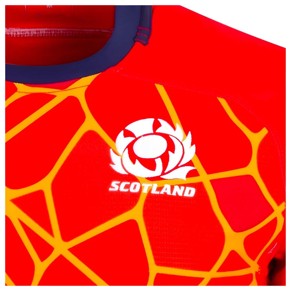 2024-2025 Scotland Rugby Training Jersey (Red)