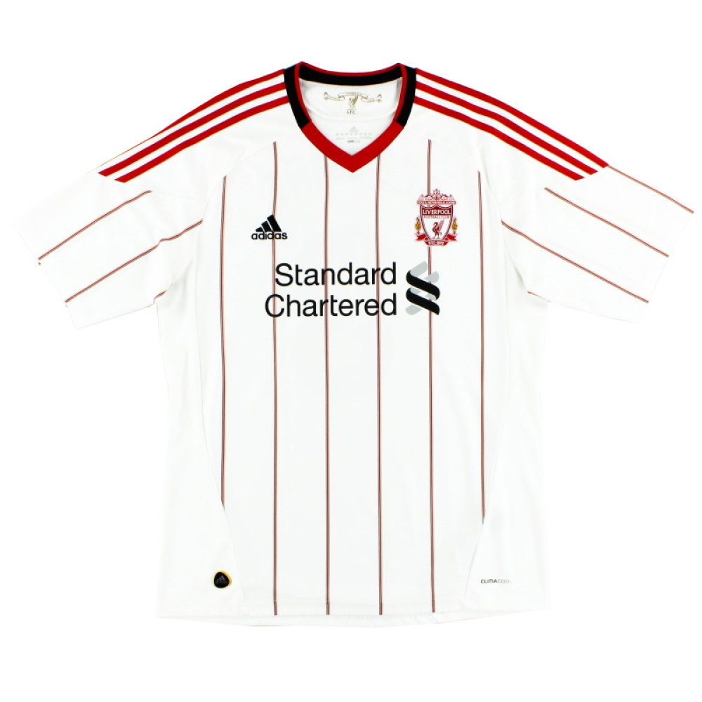 Liverpool 2010-11 Away Shirt (2XL) (Good) (Cole 10)