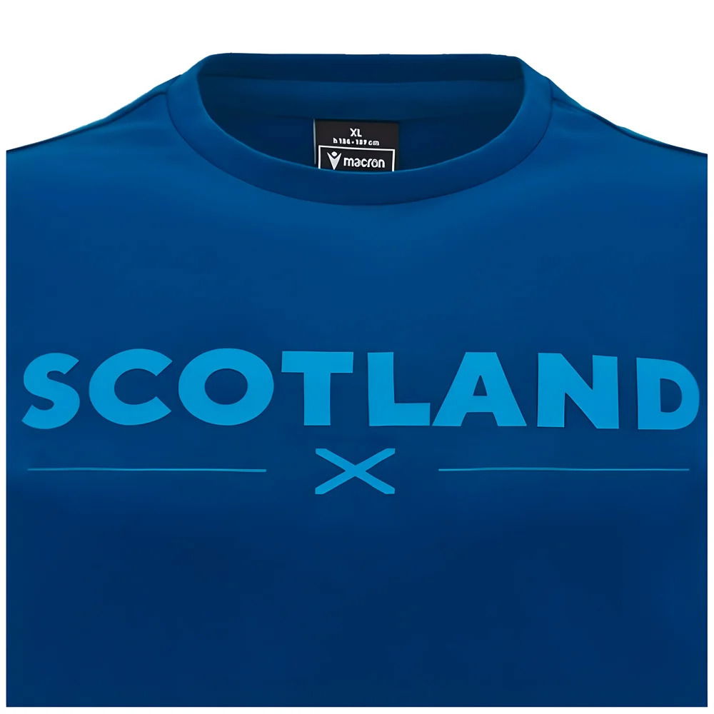 2024-2025 Scotland Rugby Leisure Cotton T-Shirt (Navy) - Kids