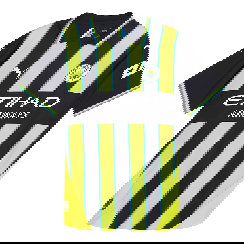 2024-2025 Man City Away Authentic Shirt (Your Name)