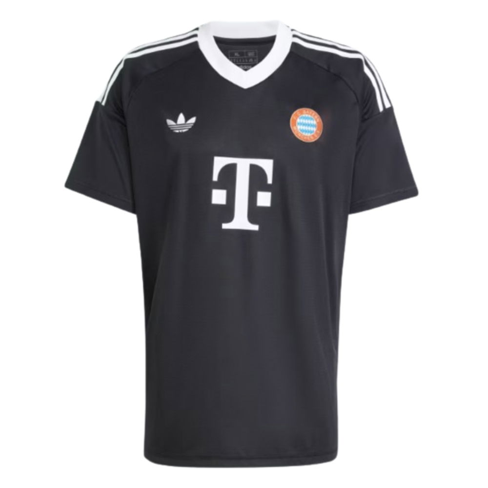 2024-2025 Bayern Munich Third Goalkeeper Shirt (Black) (Kahn 1)