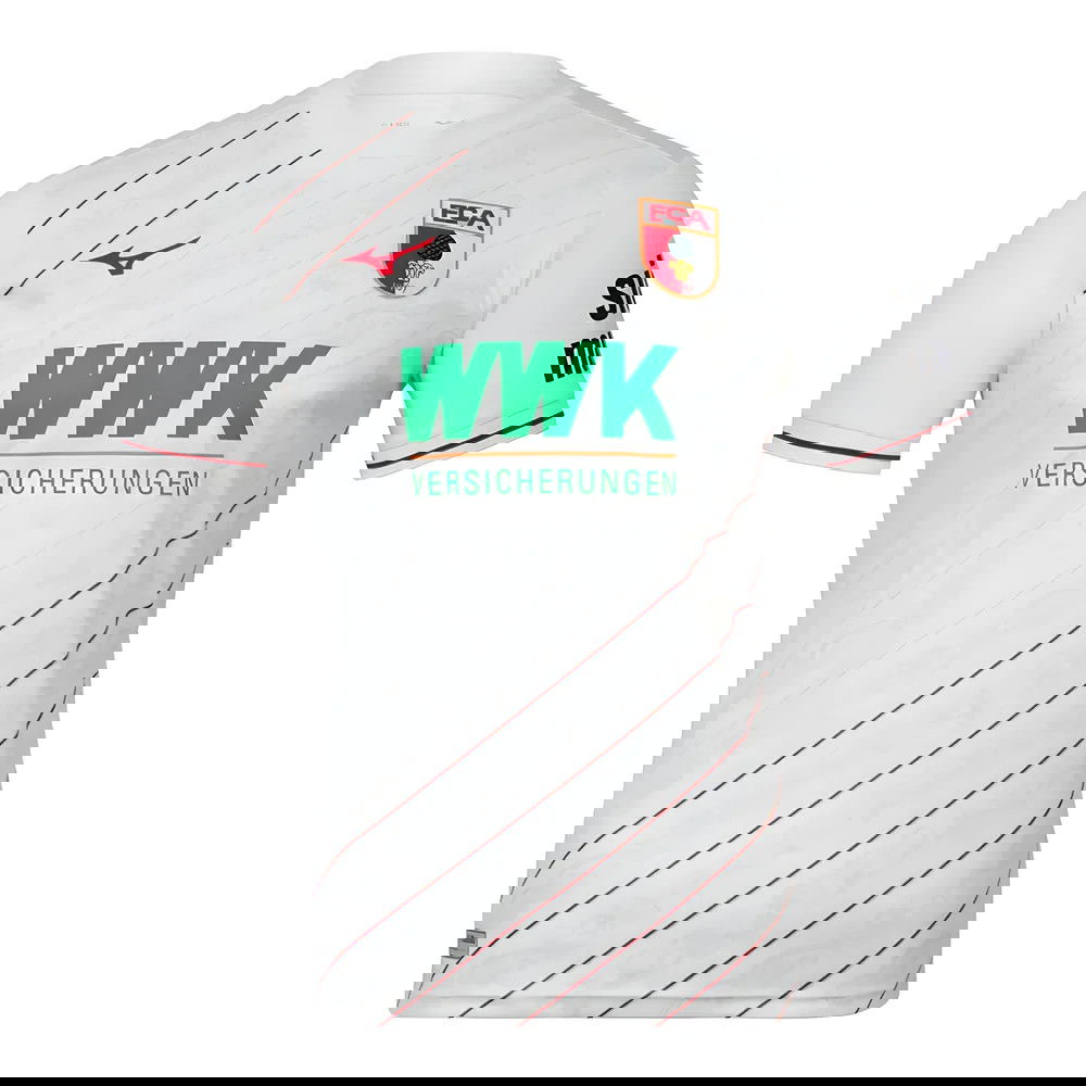 2024-2025 FC Augsburg Home Shirt (Uduokhai 19)