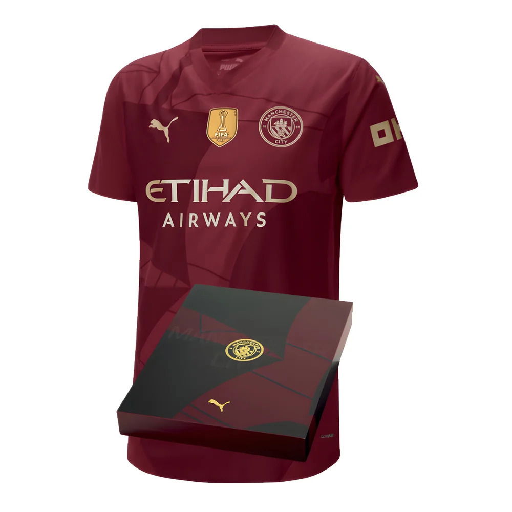 2024-2025 Man City Third Authentic Shirt w/packaging (Kompany 4)