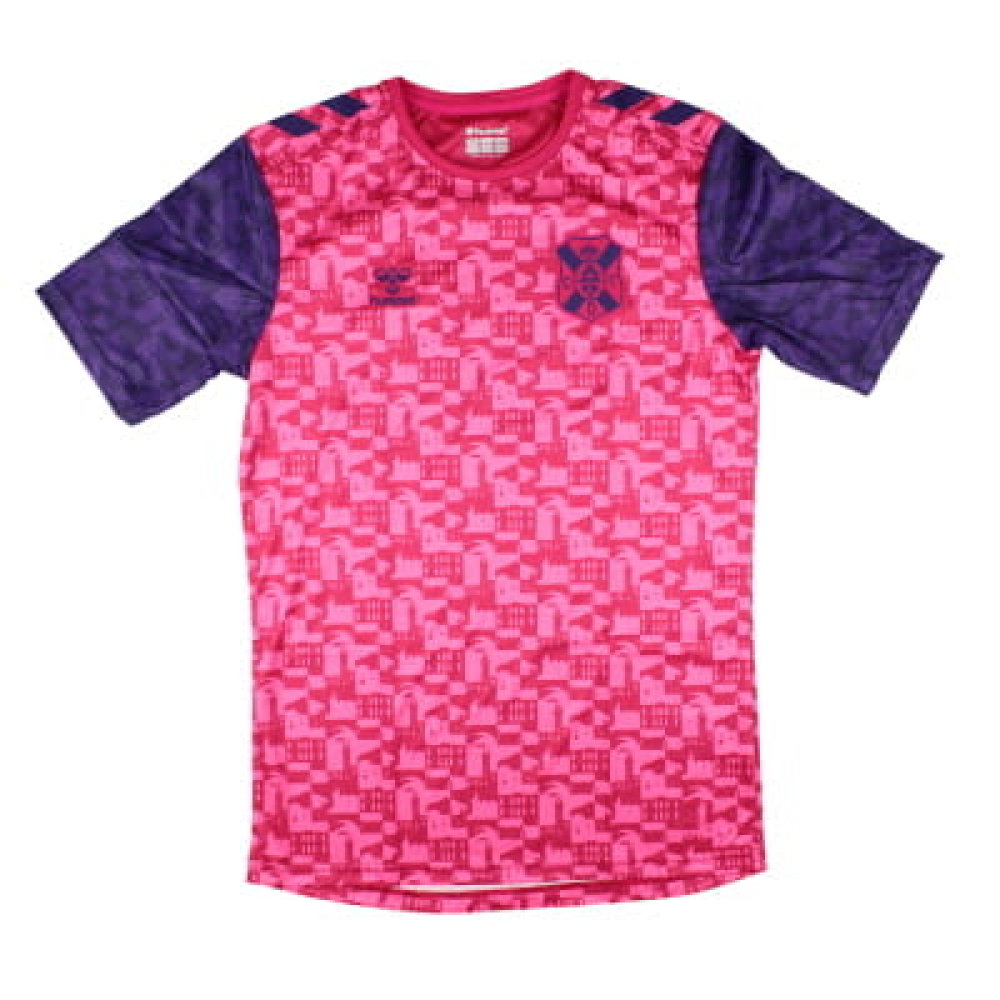 2024-2025 Tenerife Pre-Game Jersey (Pink) (Your Name)