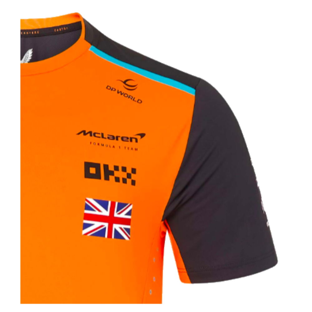 2024 McLaren Lando Norris Replica Set Up T-shirt (Autumn Glory)