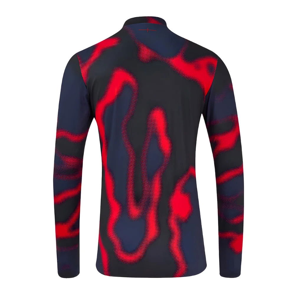2024-2025 England Rugby Warm Up Midlayer (Black)