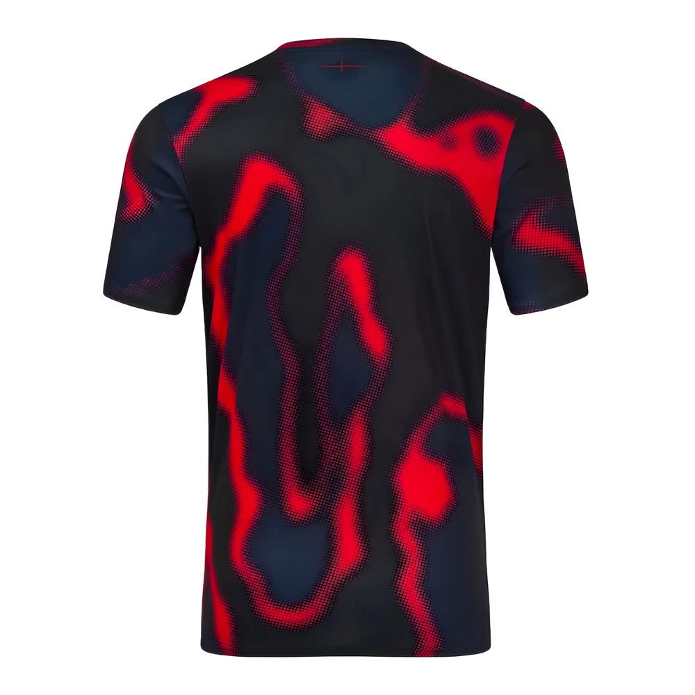 2024-2025 England Rugby Warm Up Jersey (Black)