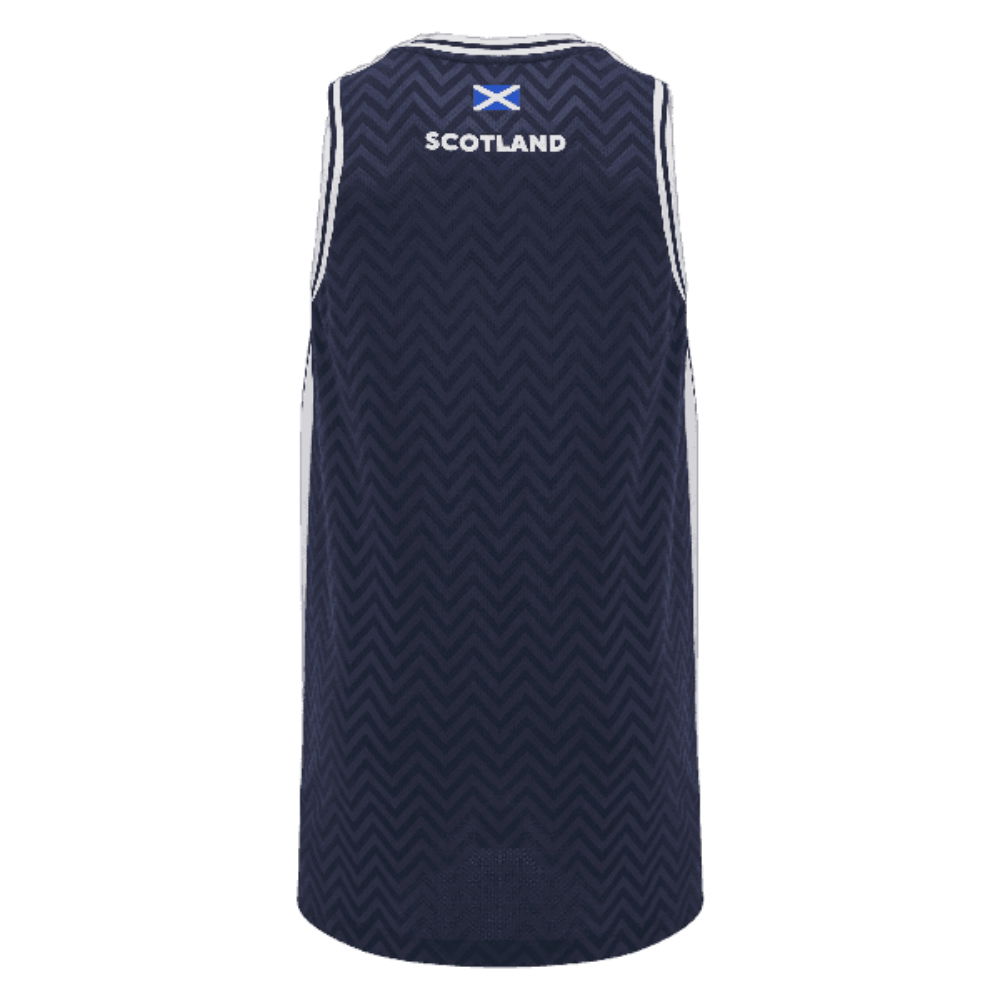 2024-2025 Scotland Rugby Basketball Singlet (Navy)