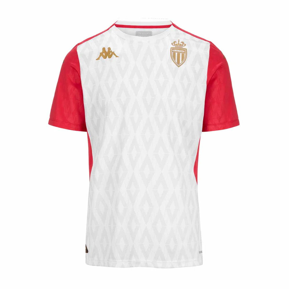 2024-2025 AS Monaco Pre-Match Shirt (White) (Akliouche 11)