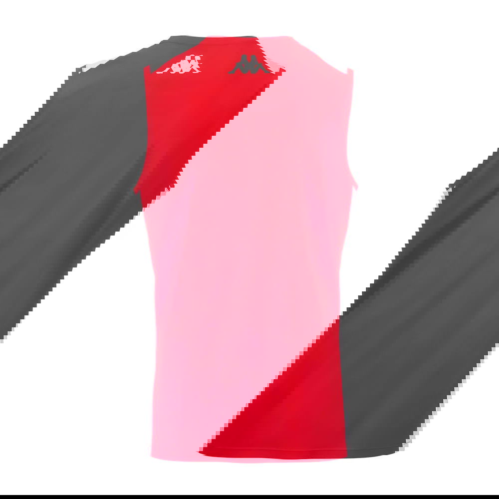 2024-2025 AS Monaco Sleeveless Jersey (Red)