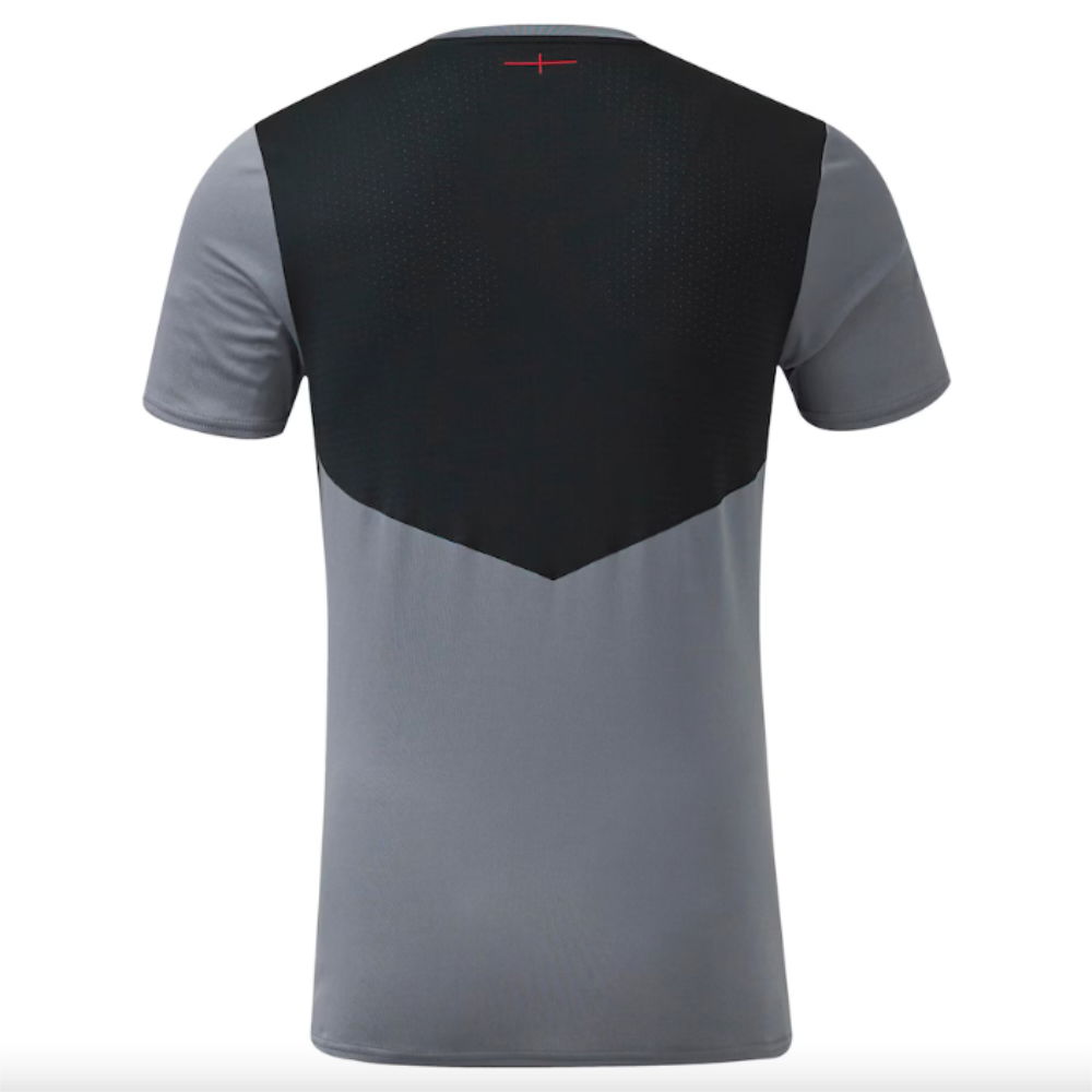 2024-2025 England Rugby Gym Tee O2 (Grey)