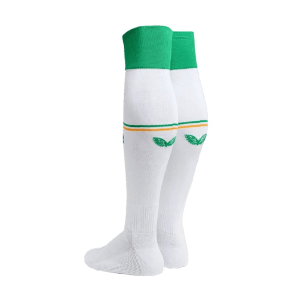 2024-2025 Republic of Ireland Away Socks (White) - Kids