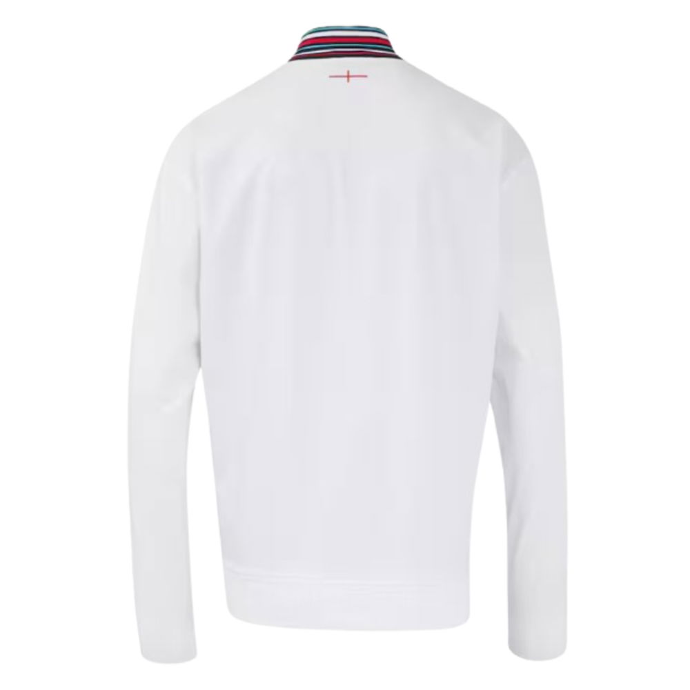 2024-2025 England Rugby Anthem Jacket O2 (White) - Womens