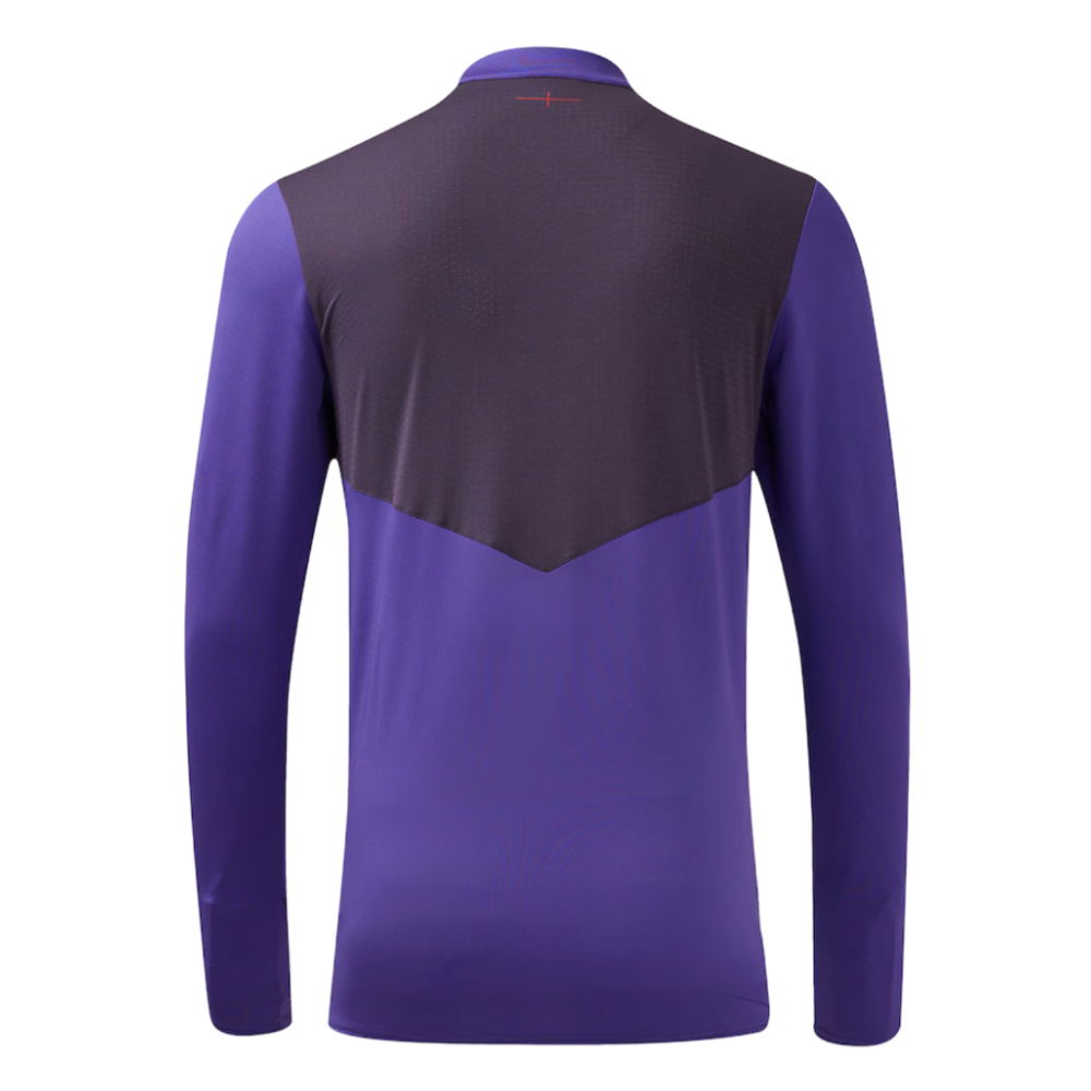 2024-2025 England Rugby Mid Layer Top (Violet) - Kids