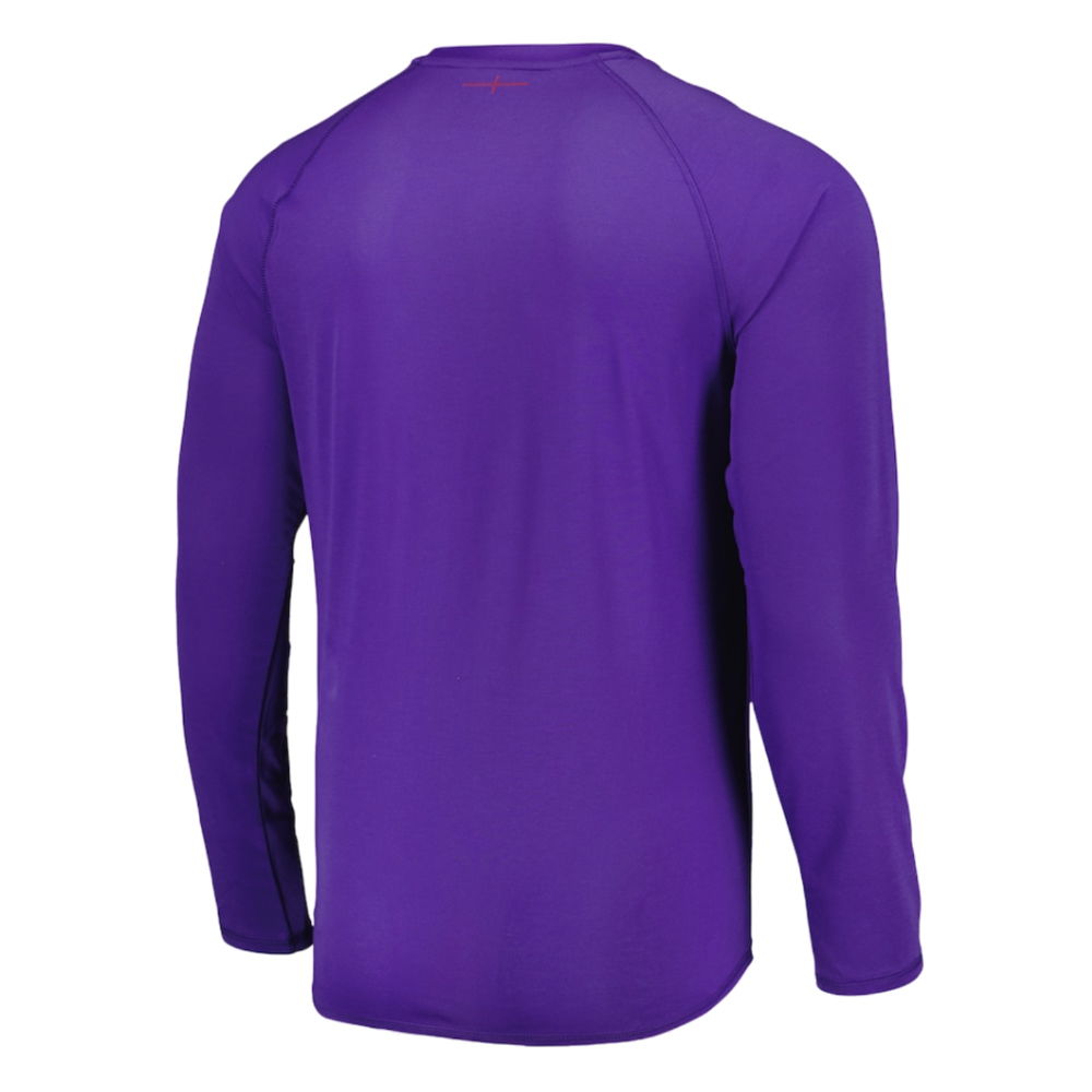 2024-2025 England Rugby Relaxed LS Training Jersey O2 (Violet)