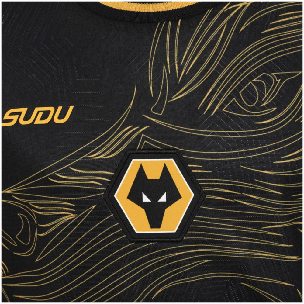 2024-2025 Wolves Away Shirt (Kids) (Strand Larsen 9)