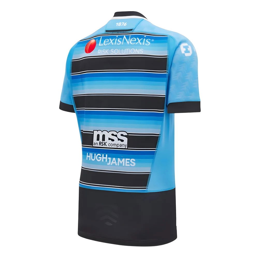 2024-2025 Cardiff Blues Rugby Home Slim Body Fit Shirt