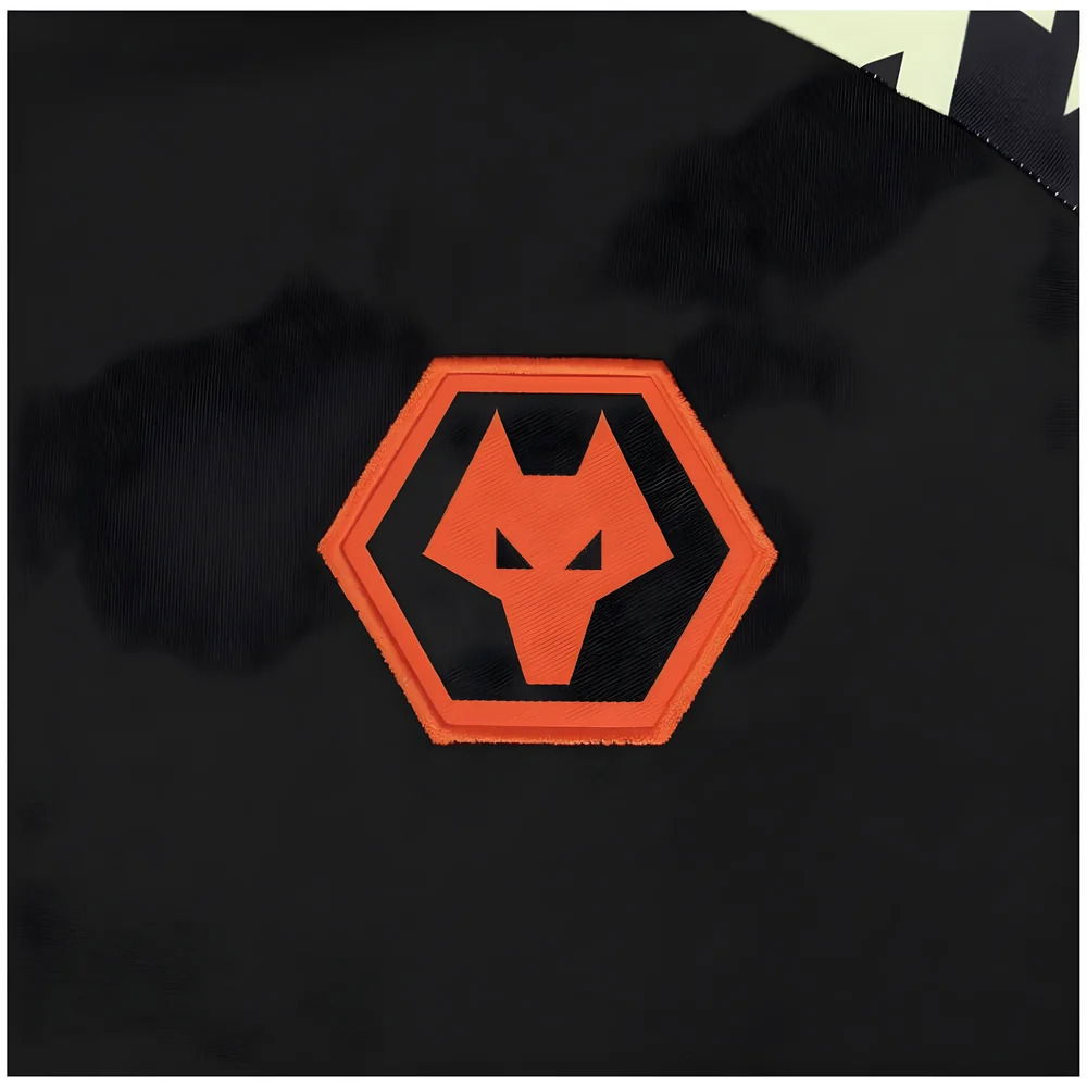 2024-2025 Wolves Pre Match 1/4 Zip Training Top (Black)
