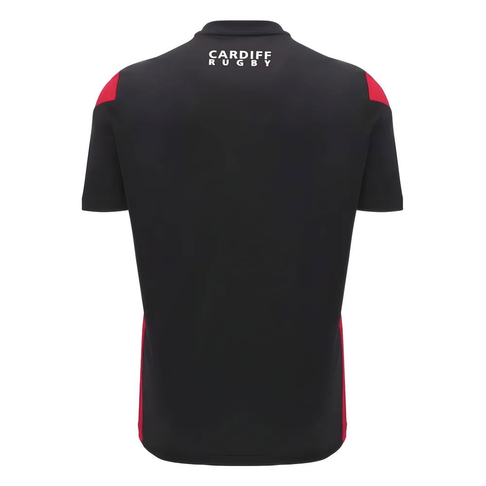 2024-2025 Cardiff Blues Rugby Training Tee (Black)